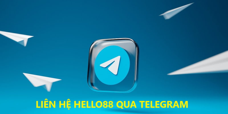 Liên hệ Hello88 nhanh chóng với telegram